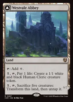 ~1x Westvale Abbey x1 ~NM~ INR Magic the Gathering MtG~ - Image 1