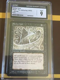 Nether Void - ENGLISH - Legends CGC 9 Mint - RESERVE LIST - Image 1