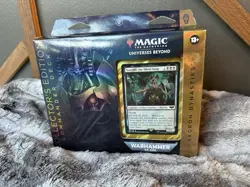 Magic the Gathering Warhammer 40K Necron Dynasties Collector Commander Deck NEW - Image 1