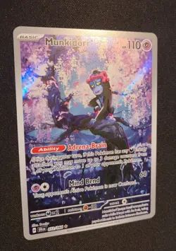 Munkidori 72/64 Illustration Shrouded Fable Pokemon TCG Near Mint Condition - Image 2