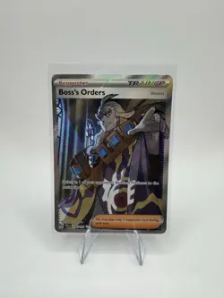 Pokemon Boss's Orders Full Art 248/193 Sv02: Paldea Evolved NM - Image 1
