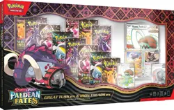 5X - Pokemon TCG Paldean Fates Great Tusk Iron Threads Ex Premium Collection - Image 2