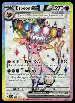 Pokemon TCG SV Promos #175 Espeon EX NM - Image 1