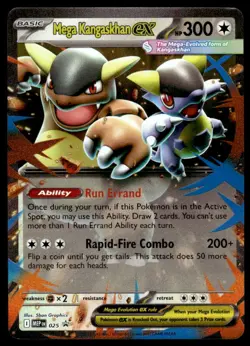 Pokemon TCG SV Promos #025 Mega Kangaskhan EX NM - Image 1