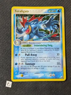 Feraligatr 4/115 EX Unseen Forces Rare Reverse Holo Stamped Pokemon TCG HP - Image 1