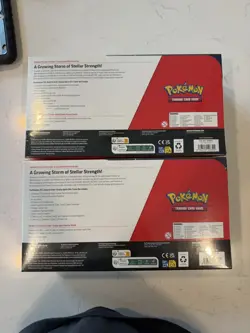 Pokemon TCG Surging Sparks ETB + Booster Bundle Costco 2-pack Sealed New Lot x2 - Image 2