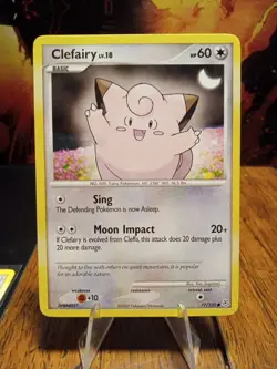 2007 Pokemon Diamond & Pearl Clefairy #77 Extremely LP - Image 1