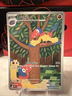 Pokemon TCG - Archen 131/86 Illustration Rare - Pack Fresh - White Flare 2025 - Image 1