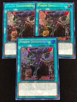 Yugioh Fusion Deployment RA02-EN065 1ST SECRET X3 (NM) - Image 1