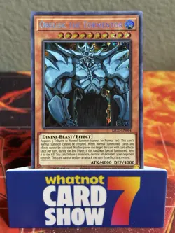 Yugioh Obelisk the Tormentor Secret Pharaoh's Rare KICO-EN064 - Image 1