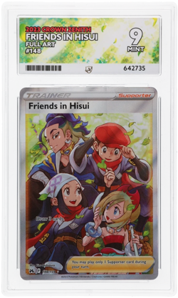 Pokemon Cards Friends in Hisui 148/159 ACE 9 Crown Zenith Sword & Shield - Image 1