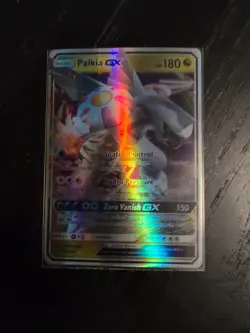 Palkia GX 101/156 Ultra Prism Sun & Moon Pokemon Card - Image 1