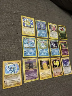 Vintage Pokemon You Will Receive All The Cards In Picture - Image 1