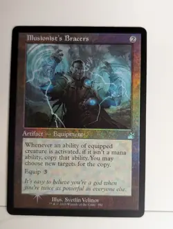 MTG - Illusionist's Bracers - R - RVR - Retro Frame Foil - 392 - Image 1