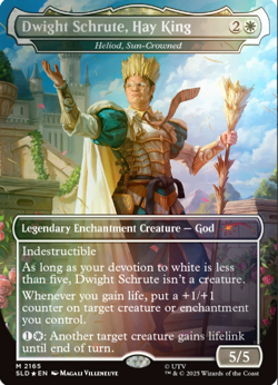 PSL MTG Secret Lair x The Office Dwights Destiny Foil Edition new - Image 4