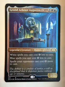 Grand Arbiter Augustin IV Double Masters 2022 Foil Etched - Image 1