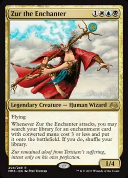 1 x Zur the Enchanter - Modern Masters 2017 - NM-Mint - MTG - Image 1