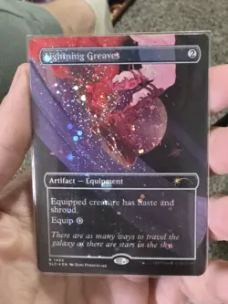 Lightning Greaves (1493) (Galaxy Foil) Secret Lair Drop Foil - Image 5