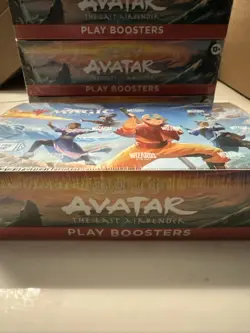 Sealed Avatar The Last Airbender Play Booster Box Magic MTG - IN HAND X4 - Image 2