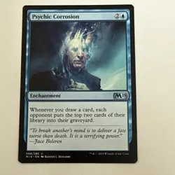 Psychic Corrosion - Magic the Gathering MtG - Core Set 2019 Regular NM - Image 1
