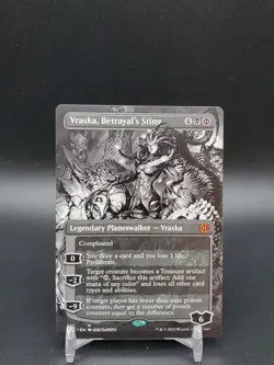 Vraska, Betrayal’s String Phyrexia: All Will Be One Borderless NM MTG - Image 1