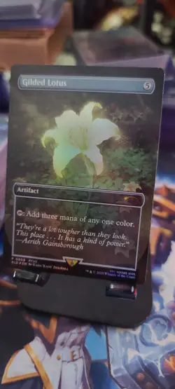 Gilded Lotus (Rainbow Foil) (909) Secret Lair Drop Foil - Image 2
