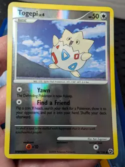 Pokemon TCG Togepi 88/106 Great Encounters Reverse Holo Common LP - Image 1