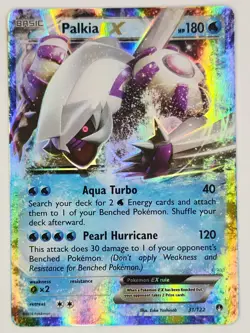 Pokemon TCG Palkia EX Ultra Rare Holo 31/122 XY Breakpoint Near Mint - Image 1