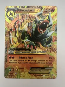 M Houndoom EX 22/162 | XY BreakThrough | Ultra Rare | LP | Pokemon TCG - Image 1