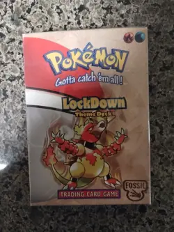 Wizards of the Coast Pokemon Fossil Lockdown Theme Deck 742818060776 - Image 1