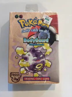 NEW Factory Sealed Pokemon Fossil Bodyguard Theme Deck (1999) - Image 1