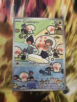 Pokemon Clobbopus 207/191 Surging Sparks Scarlet & Violet Illustration - Image 1