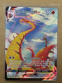Pokemon Centiskorch VMAX TG15/TG30 Lost Origin Sword & Shield Trainer Gallery - Image 1
