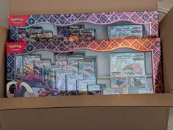 Pokemon Paldean Fates Great Tusk Iron Threads Ex Premium Collection Lot of 2 - Image 1