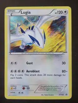 Pokemon Lugia #XY156 Black Star Promo Holo - Image 1