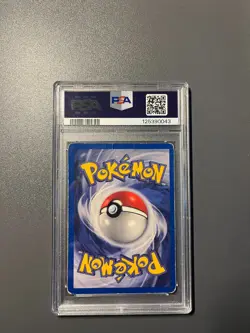 Italian 1999 POKEMON FOSSIL 1ST ED #3 DITTO-HOLO PSA 1 - (POP -0) - Image 2