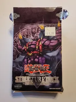1996 Yugioh TCG Structure Deck Zombie Madness 1st Edition English Open Box - Image 1