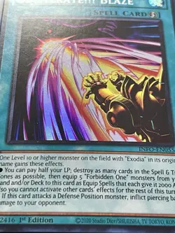 Exodia Full 5 Piece Set + Incarnate + Obliterate!!! + Blaze + Rage | YuGiOh! - Image 4