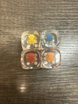 Scapegoat Yugioh Dice RFYGO High Quality Acrylic Jumbo 21mm Set Of 4 - Image 2
