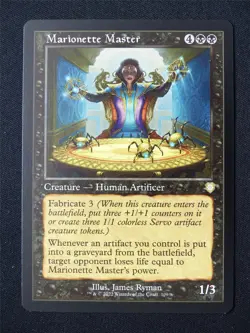 Marionette Master Retro - BRC - Mtg Card #4QB - Image 1