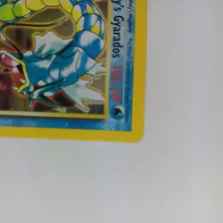 Misty’s Gyarados 13/132 1st Edition Gym Challenge Holo Pokemon Card - Image 4