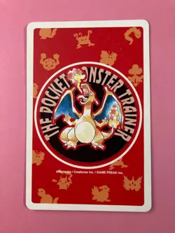 Zapdos Pokemon Playing Poker Card Red Charizard Deck Nintendo Japanese F/S - Image 4