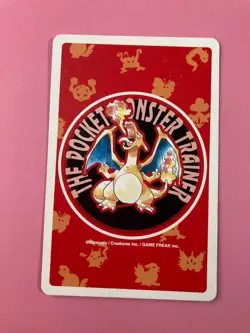 Zapdos Pokemon Playing Poker Card Red Charizard Deck Nintendo Japanese F/S - Image 5