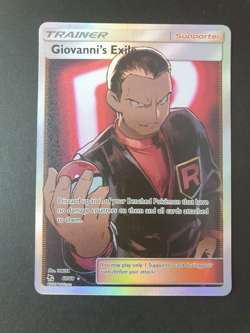 Giovanni's Exile 67/68 Ultra Rare Hidden Fates Pokemon Card | NEAR MINT - Image 1