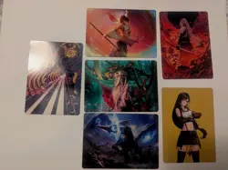 MTG Tifa, Martial Artist Art Card (Gold-Stamped Planeswalker Symbol) Art Series - Image 5