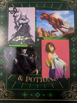 Y'shtola, Night's Blessed Art Card (53) (Gold-Stamped Signature) Art Series NM - Image 1