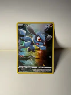 Riolu GG26/GG70 Crown Zenith Galarian Gallery Holo Rare Pokemon Card TCG Mint/NM - Image 1