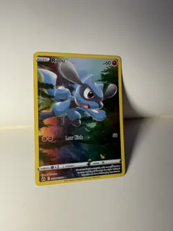 Riolu GG26/GG70 Crown Zenith Galarian Gallery Holo Rare Pokemon Card TCG Mint/NM - Image 2