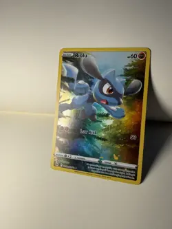 Riolu GG26/GG70 Crown Zenith Galarian Gallery Holo Rare Pokemon Card TCG Mint/NM - Image 3