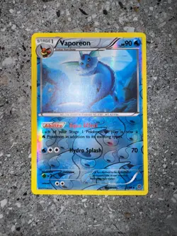 Pokemon TCG Cards Vaporeon 22/98 Ancient Origins Reverse Holo NM-M - Image 3
